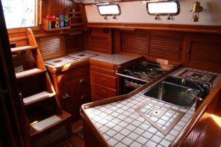 Galley - Water Music Private Yacht Charters